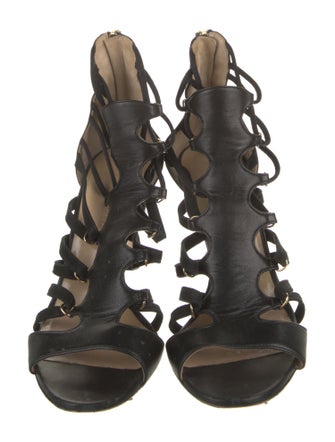 Tamara Mellon Leather T-Strap Pumps