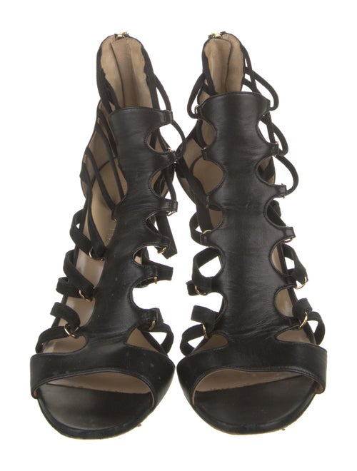 Tamara Mellon Leather T-Strap Pumps