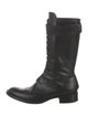 Tamara Mellon Leather Combat Boots