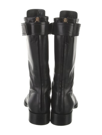Tamara Mellon Leather Combat Boots