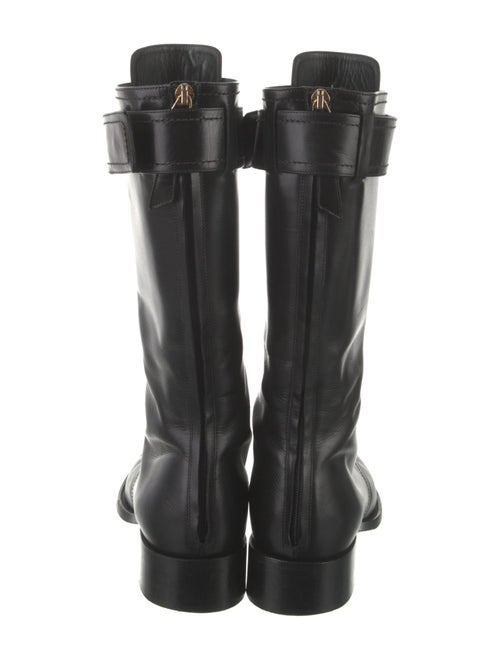 Tamara Mellon Leather Combat Boots