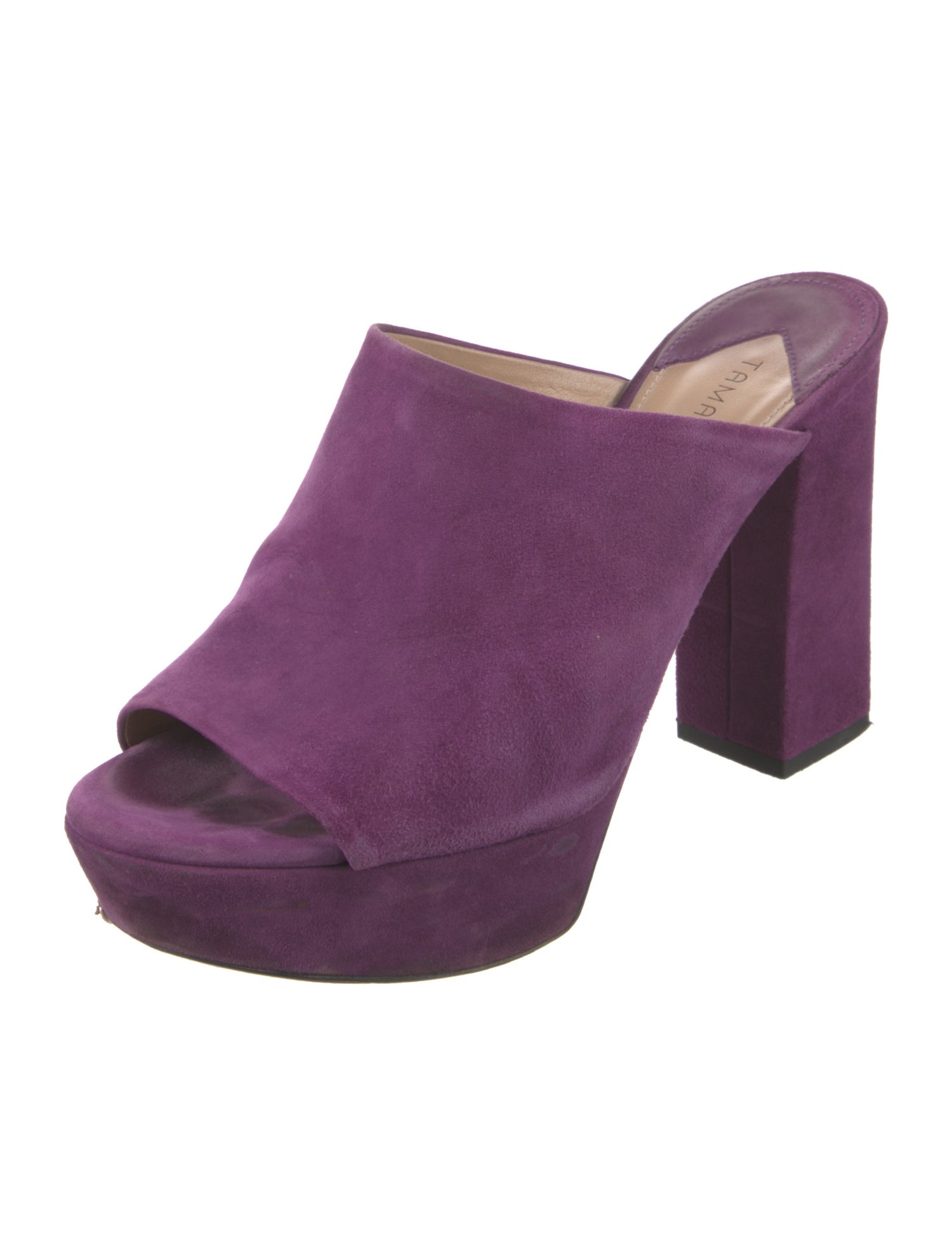 Tamara Mellon Suede Slides