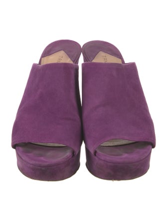 Tamara Mellon Suede Slides