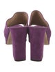 Tamara Mellon Suede Slides
