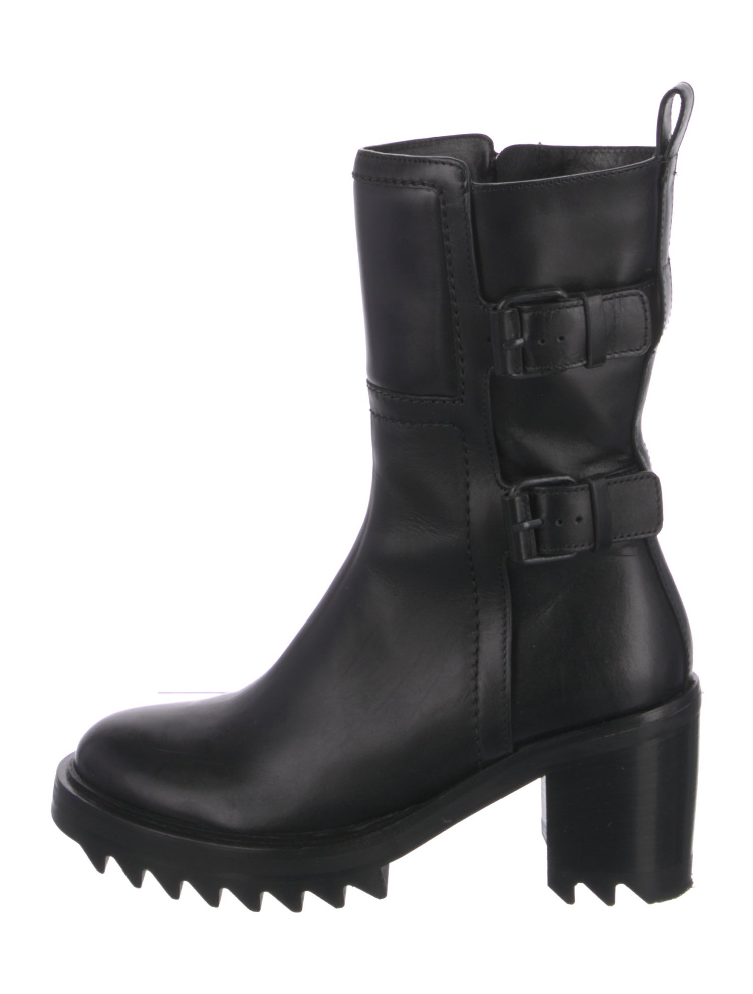 Tamara Mellon Leather Combat Boots
