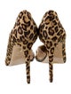 Tamara Mellon Ponyhair Animal Print D'Orsay Pumps