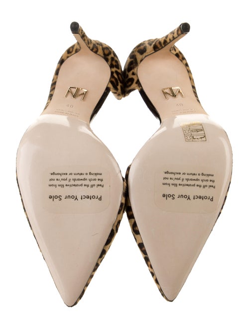 Tamara Mellon Ponyhair Animal Print D'Orsay Pumps