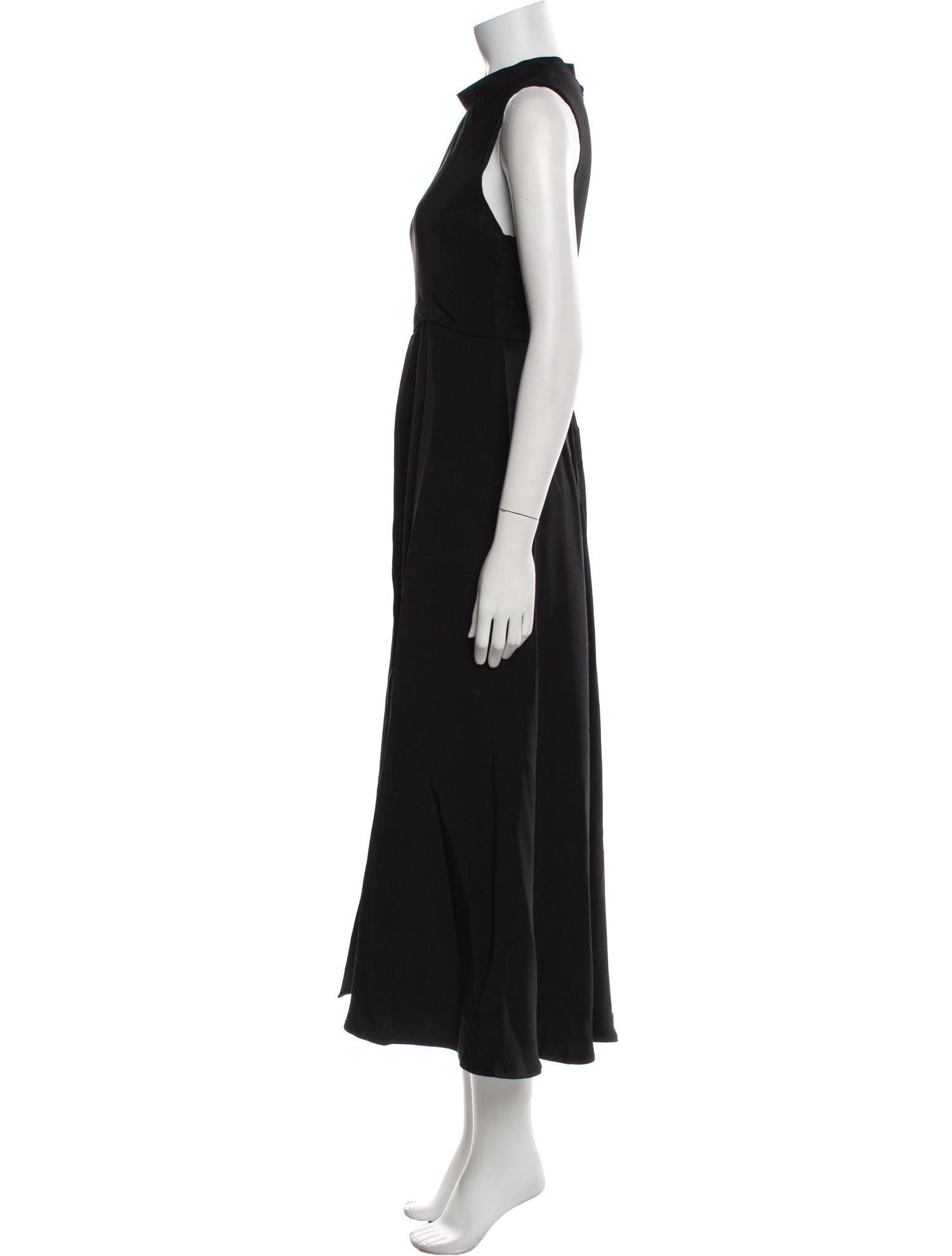 Tamara Mellon Silk Mock Neck Jumpsuit w/ Tags