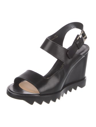 Tamara Mellon Leather Slingback Sandals