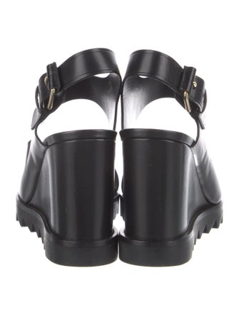 Tamara Mellon Leather Slingback Sandals