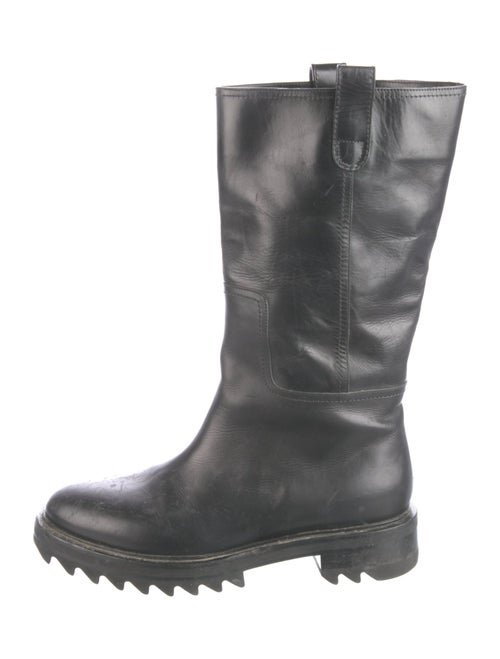 Tamara Mellon Leather Rain Boots