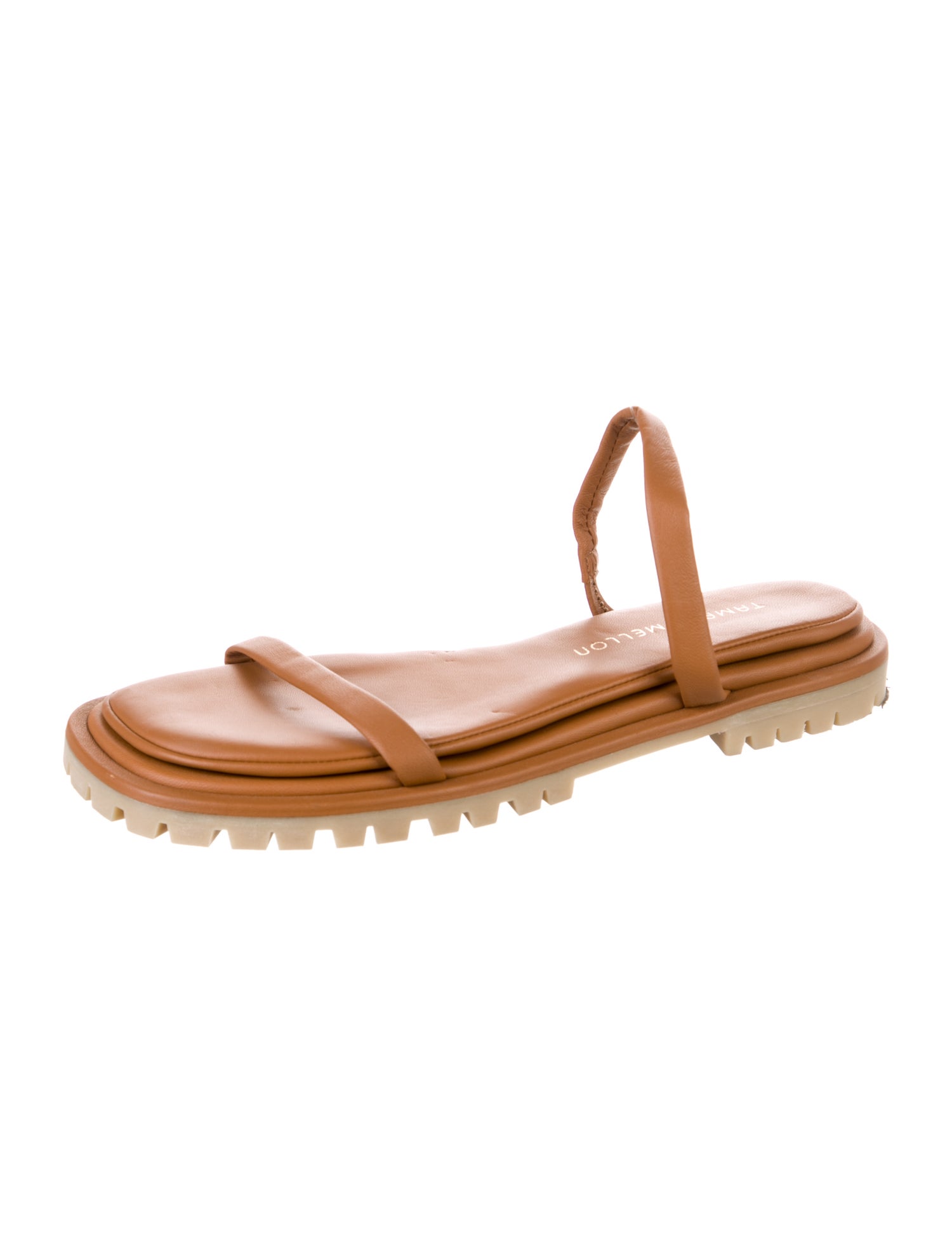 Tamara Mellon Leather Slingback Sandals