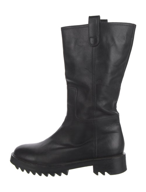 Tamara Mellon Leather Moto Boots