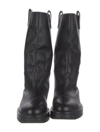 Tamara Mellon Leather Moto Boots