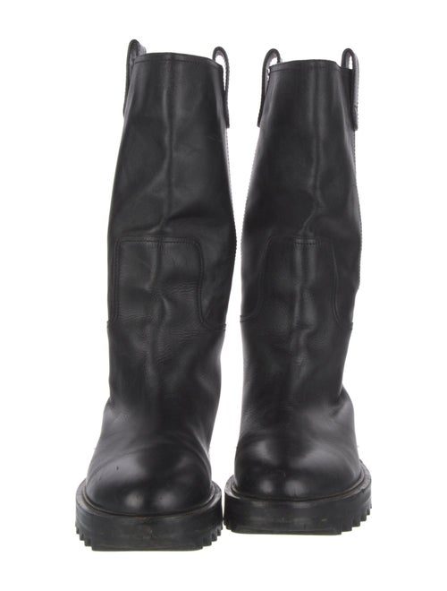 Tamara Mellon Leather Moto Boots