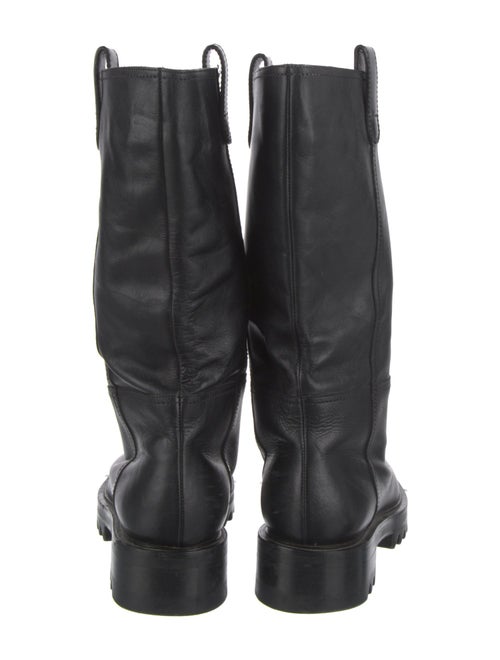 Tamara Mellon Leather Moto Boots