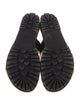 Tamara Mellon Suede Colorblock Pattern Slides