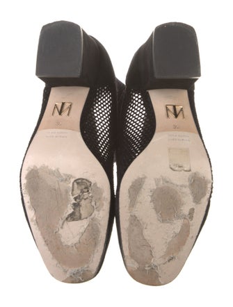 Tamara Mellon Suede Lasercut Accents Boots