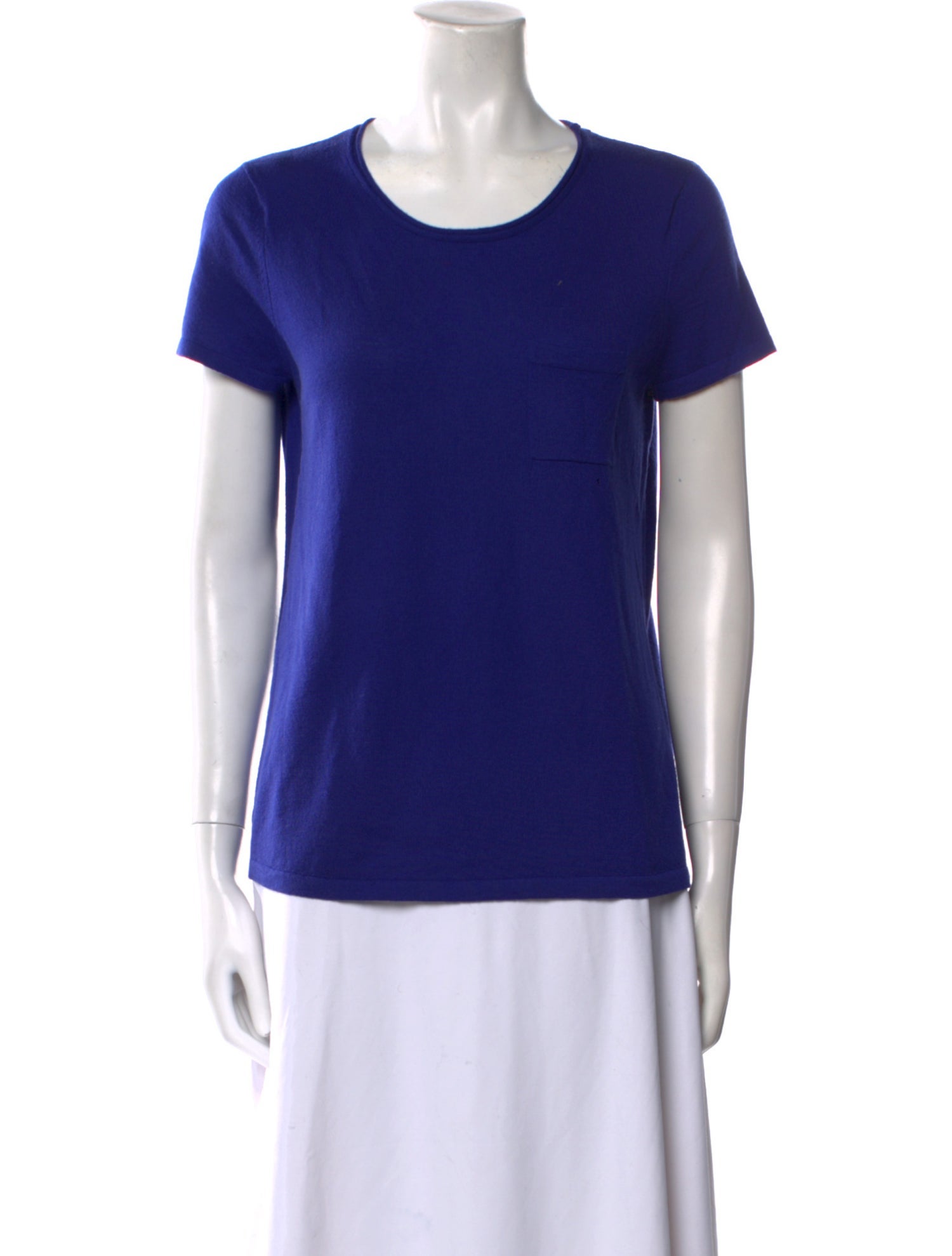 Tamara Mellon Cashmere Scoop Neck T-Shirt