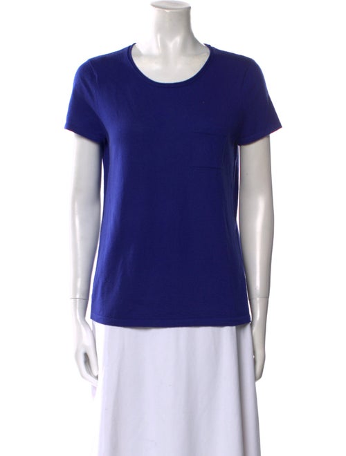 Tamara Mellon Cashmere Scoop Neck T-Shirt