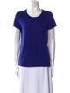 Tamara Mellon Cashmere Scoop Neck T-Shirt
