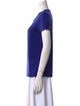 Tamara Mellon Cashmere Scoop Neck T-Shirt