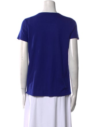 Tamara Mellon Cashmere Scoop Neck T-Shirt