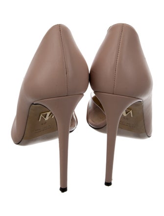 Tamara Mellon Leather D'Orsay Pumps