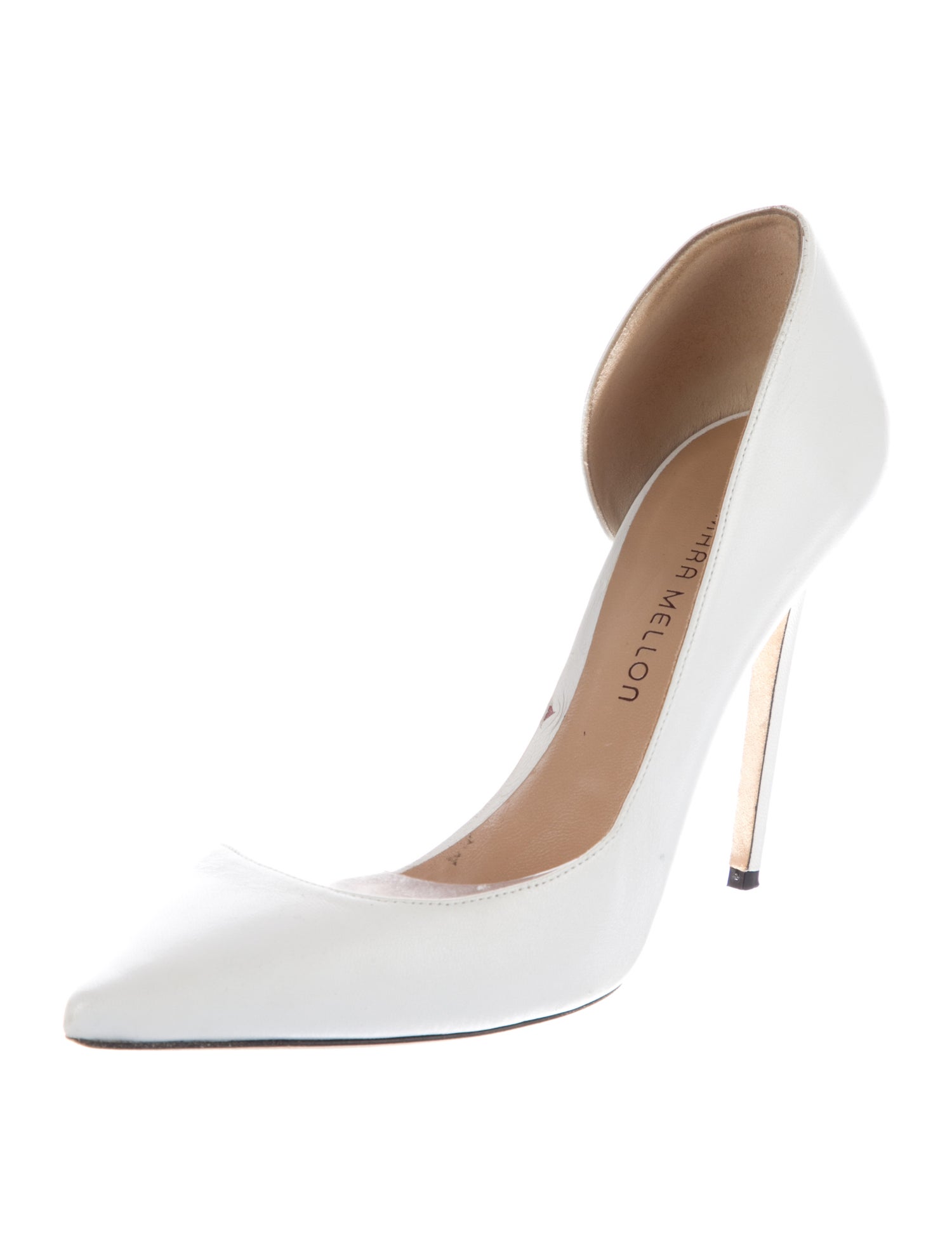 Tamara Mellon Leather D'Orsay Pumps