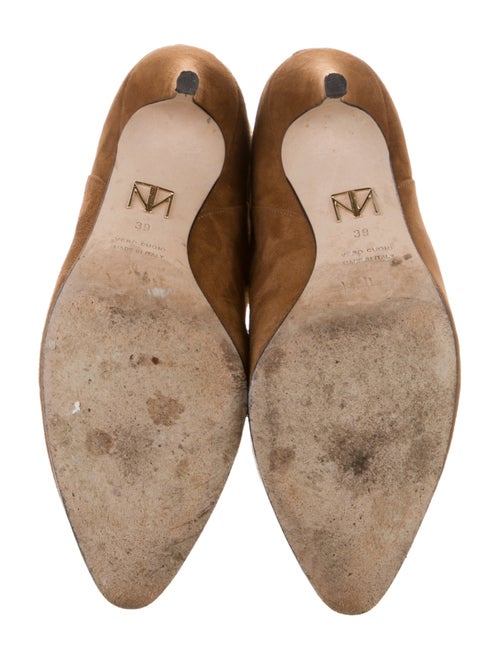 Tamara Mellon Suede Lasercut Accents Boots