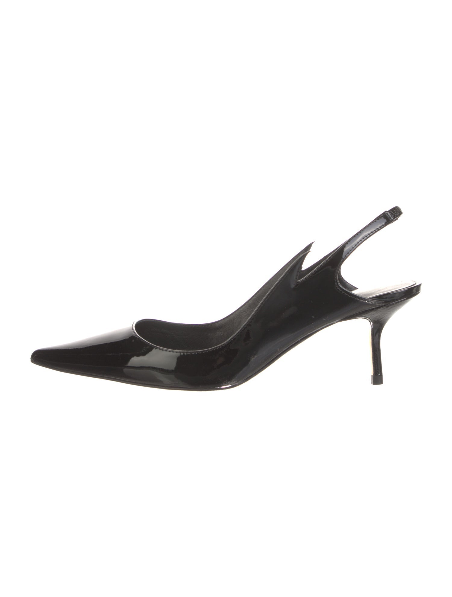 Tamara Mellon Patent Leather Slingback Pumps