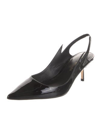 Tamara Mellon Patent Leather Slingback Pumps
