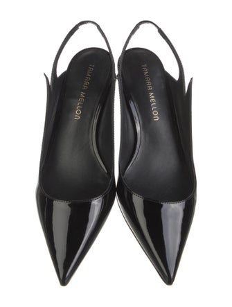 Tamara Mellon Patent Leather Slingback Pumps