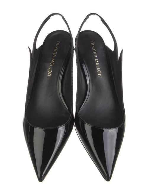 Tamara Mellon Patent Leather Slingback Pumps