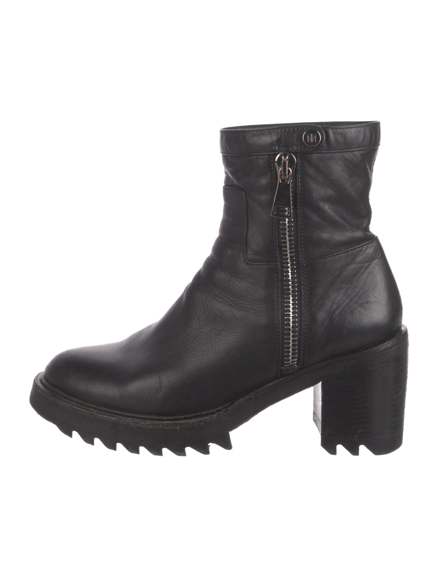 Tamara Mellon Leather Combat Boots