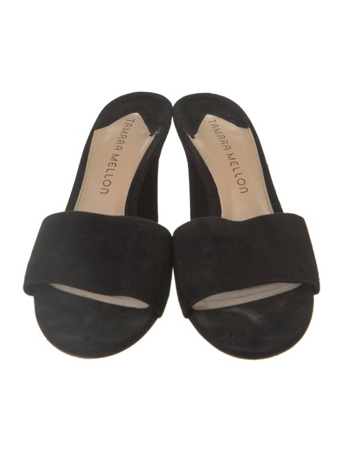 Tamara Mellon Suede Slides