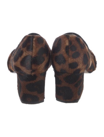Tamara Mellon Ponyhair Animal Print Pumps