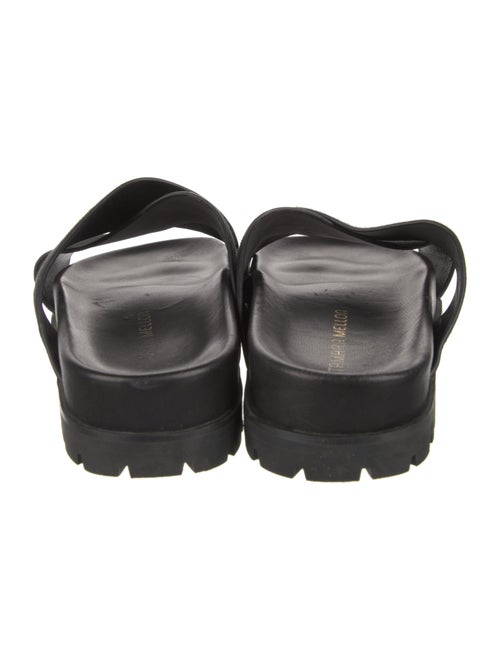 Tamara Mellon Leather Slides