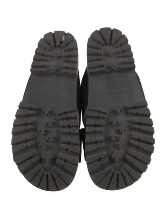 Tamara Mellon Leather Slides