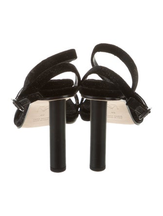 Tamara Mellon Velvet Sandals