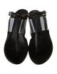 Tamara Mellon Leather T-Strap Sandals