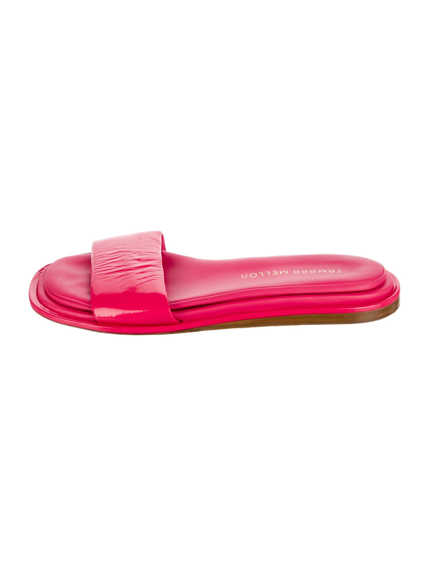 Tamara Mellon Patent Leather Slides