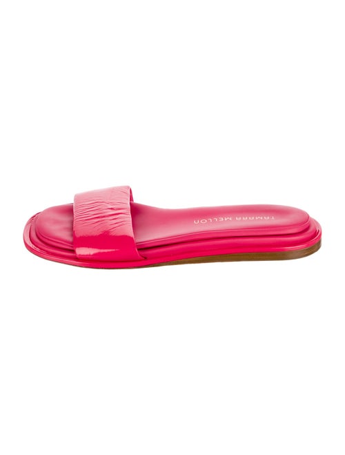 Tamara Mellon Patent Leather Slides