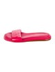 Tamara Mellon Patent Leather Slides