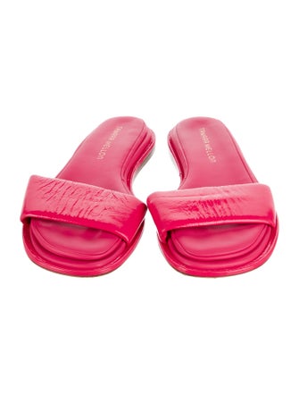 Tamara Mellon Patent Leather Slides
