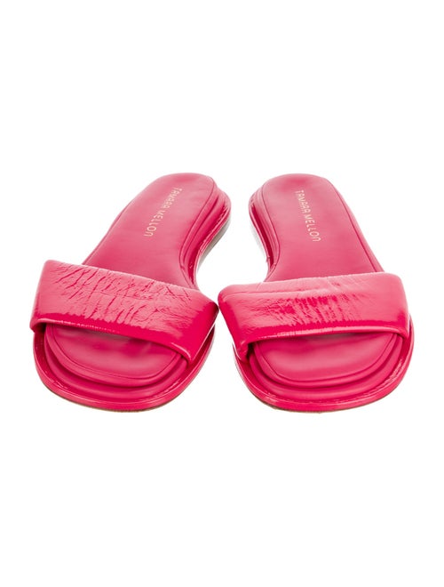 Tamara Mellon Patent Leather Slides