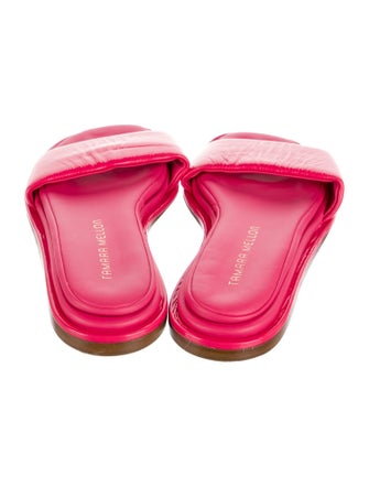 Tamara Mellon Patent Leather Slides