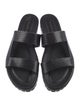 Tamara Mellon Embossed Leather Slides