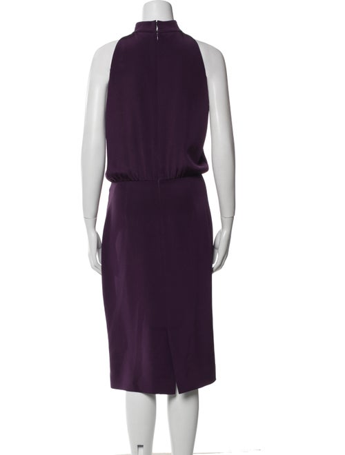 Tamara Mellon Silk Midi Length Dress