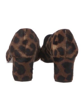 Tamara Mellon Ponyhair Animal Print Pumps